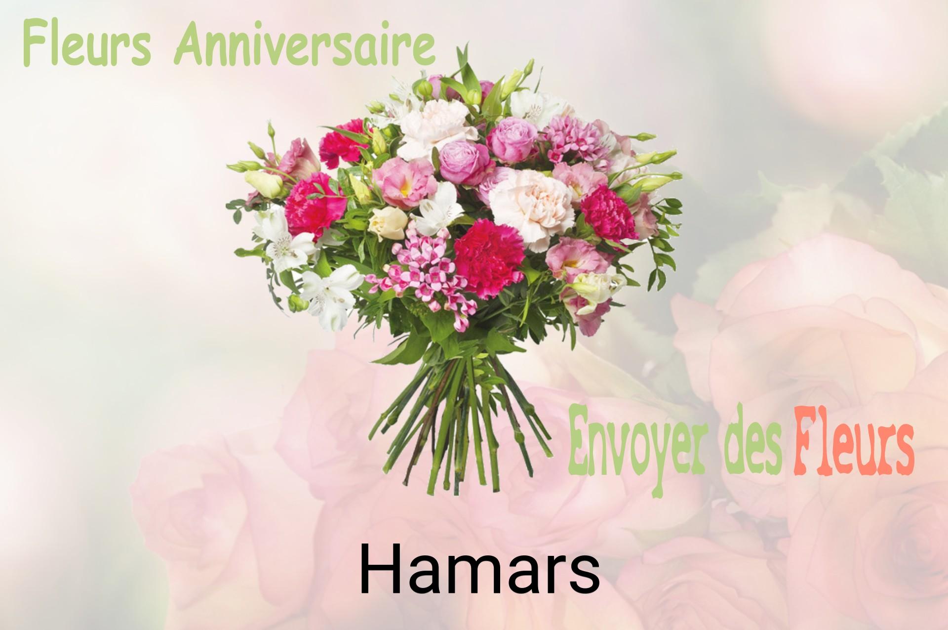 Bouquet de fleurs d’anniversaire livré à Hamars